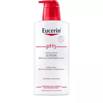 EUCERIN pH5 loção ligeira para peles sensíveis, 400 ml