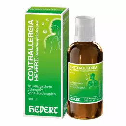 Contralergia Hevert mistura de gotas para febre do feno, 100 ml