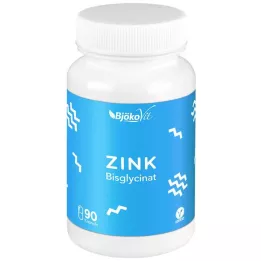ZINK BISGLYCINAT Cápsulas veganas de 25 mg, 90 unidades