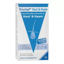 TRIVITAL Skin+Hair Capsules, 56 cápsulas