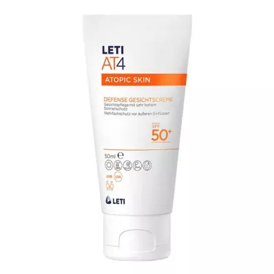 Leti AT4 Defense SPF 50+ creme facial, 50 ml Leti AT4 Defense SPF 50+ creme facial, 50 ml