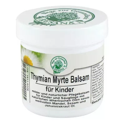 THYMIAN MYRTE Bálsamo para crianças Resana, 100 ml THYMIAN MYRTE Bálsamo para crianças Resana, 100 ml