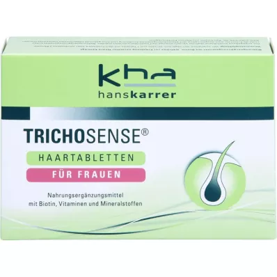 TRICHOSENSE Pastilhas capilares para mulheres, 30 peças