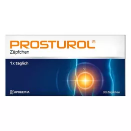 PROSTUROL Supositórios, 30 pcs