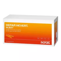 Hepar Hevert ampolas injetáveis, 100x2 ml