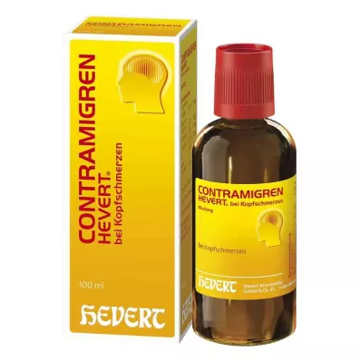 Mistura de Contramigren Hevert para dores de cabeça (100 ml) Mistura de Contramigren Hevert para dores de cabeça (100 ml)