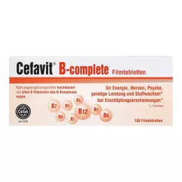 CEFAVIT B-complete comprimidos revestidos por película, 100 unidades