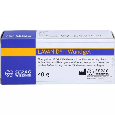 LAVANID Gel para feridas com polihexanida a 0,04%, 1X40 g