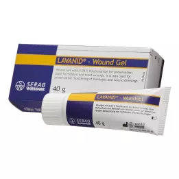 LAVANID Gel para feridas com polihexanida a 0,04%, 1X40 g