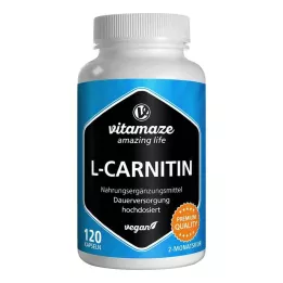 L-CARNITIN 680 mg cápsulas veganas, 120 Cápsulas
