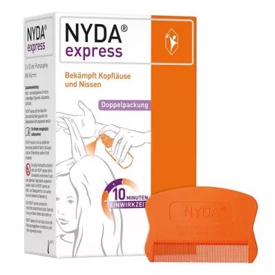 NYDA solução para bomba expresso, 2X50 ml