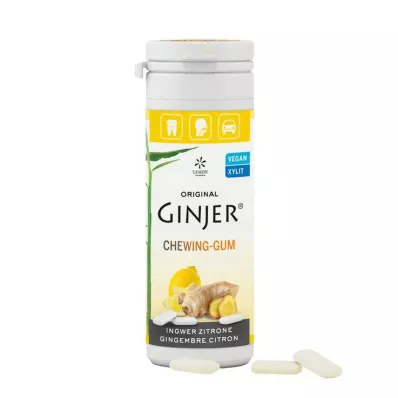 INGWER GINJER Pastilha elástica de limão, 30 g