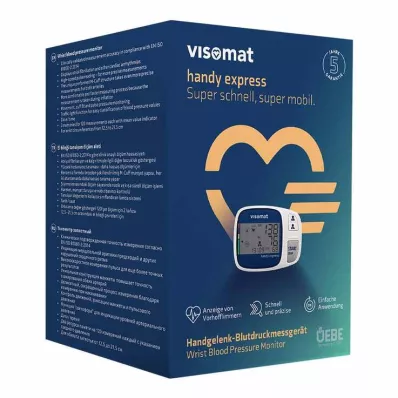 VISOMAT handy express vollauto.Handg.Blutdr.Messg., 1 pc VISOMAT handy express vollauto.Handg.Blutdr.Messg., 1 pc