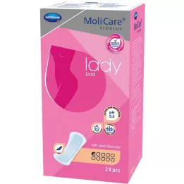 MOLICARE Almofada de senhora premium 0,5 gotas, 28 unidades