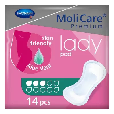 MOLICARE Almofada de senhora Premium 3 gotas, 14 unidades MOLICARE Almofada de senhora Premium 3 gotas, 14 unidades