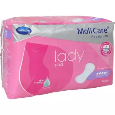 MOLICARE Almofada de senhora Premium 4,5 gotas, 14 unidades