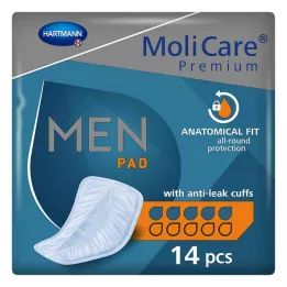 Molicare Premium Men Pad 5 gotas (14 peças)