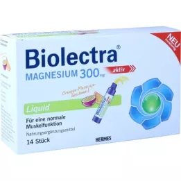 BIOLECTRA Magnésio 300 mg Líquido, 14 unid