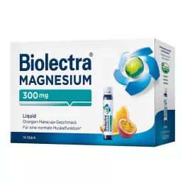 BIOLECTRA Magnésio 300 mg Líquido, 14 unid