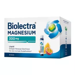 BIOLECTRA Magnésio 300 mg Líquido, 28 unid