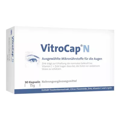 VITROCAP N Cápsulas, 30 Cápsulas VITROCAP N Cápsulas, 30 Cápsulas