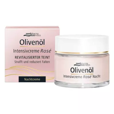 OLIVENÖL INTENSIVCREME Creme de noite rosa, 50 ml OLIVENÖL INTENSIVCREME Creme de noite rosa, 50 ml