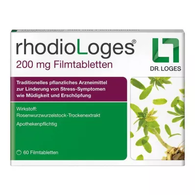 RHODIOLOGES Comprimidos revestidos por película de 200 mg, 60 unidades RHODIOLOGES Comprimidos revestidos por película de 200 mg, 60 unidades