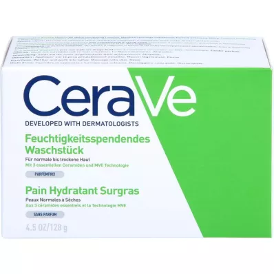 CERAVE Peça de lavagem hidratante, 128 g