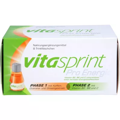 VITASPRINT Garrafas de bebida Pro Energy, 8 unid