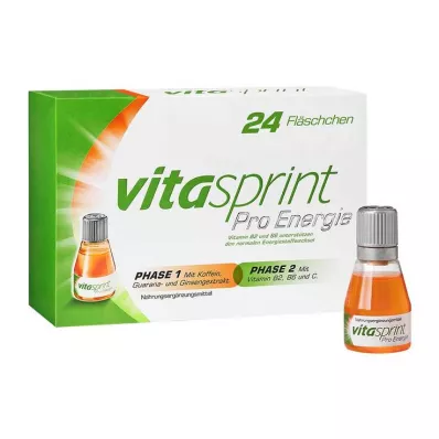 VITASPRINT Garrafas de bebida Pro Energy, 24 unidades