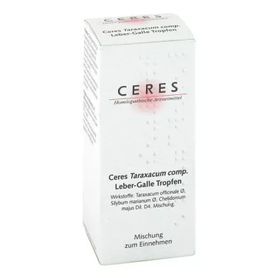 CERES Taraxacum comp. gotas de bílis hepática, 20 ml CERES Taraxacum comp. gotas de bílis hepática, 20 ml