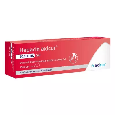 HEPARIN AXICUR 30.000 U.I. gel, 100 g