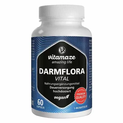 Cápsulas veganas Darmflora Vital, 60 peças Cápsulas veganas Darmflora Vital, 60 peças