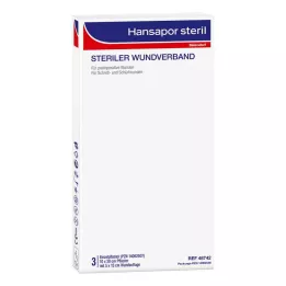 HANSAPOR Pensos esterilizados para feridas 10x20 cm, 3 pcs