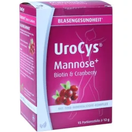 UROCYS Mannose+ Sticks, 15 unid