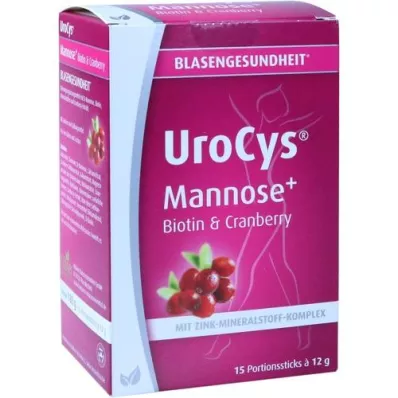 UROCYS Mannose+ Sticks, 15 unid