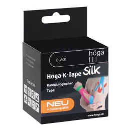 HÖGA-K-TAPE Seda 5 cmx5 m l.fr.fita kinesiol.preta, 1 pc