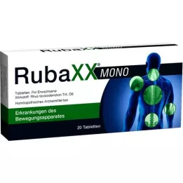RUBAXX Comprimidos mono, 20 unidades