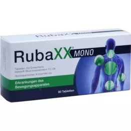 RUBAXX Comprimidos mono, 80 unidades