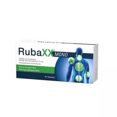 RUBAXX Comprimidos mono, 80 unidades RUBAXX Comprimidos mono, 80 unidades
