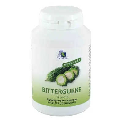 BITTERGURKE Cápsulas de extrato 10:1 de 500 mg, 120 unid