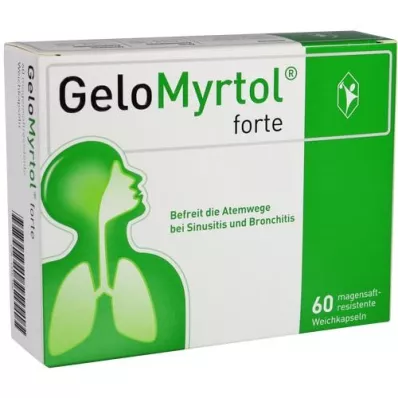 GELOMYRTOL forte cápsulas moles com revestimento entérico, 60 unid