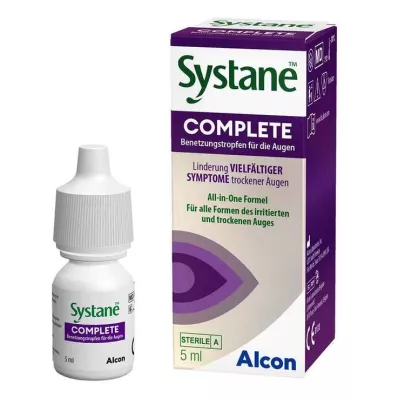 SYSTANE COMPLETE Gotas humidificantes para os olhos, 5 ml SYSTANE COMPLETE Gotas humidificantes para os olhos, 5 ml