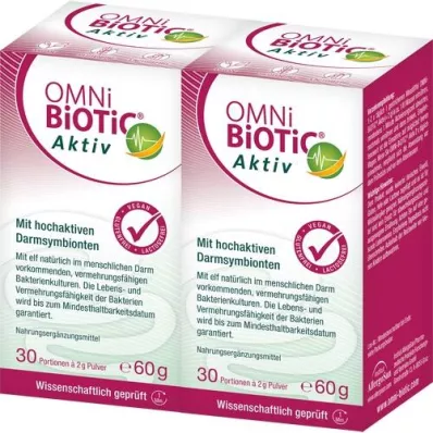 OMNI Pó ativo BiOTiC, 2X60 g