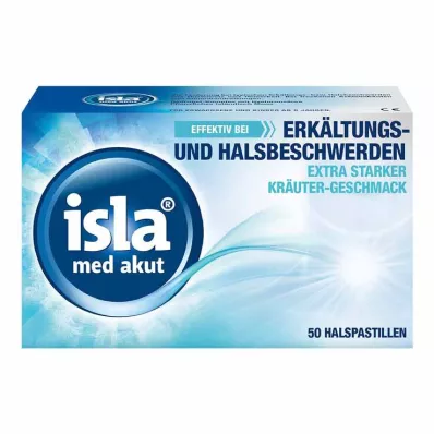 isla® med pastilhas agudas, 50 peças