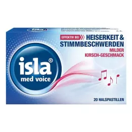 ISLA MED Pastilhas de voz, 20 unidades