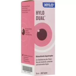 HYLO DUAL Colírio para os olhos, 10 ml