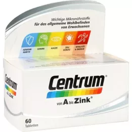 CENTRUM A-Zinc Tablets, 60 Cápsulas
