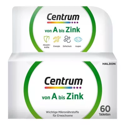 CENTRUM A-Zinc Tablets, 60 Cápsulas CENTRUM A-Zinc Tablets, 60 Cápsulas