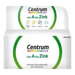 CENTRUM A-Zinc Tablets, 100 Cápsulas
